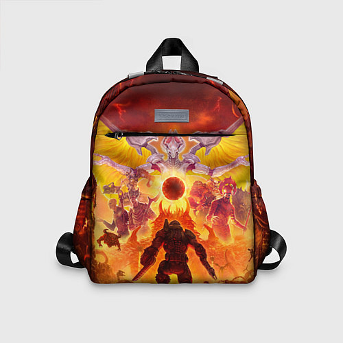 Детский рюкзак Doom в аду / 3D-принт – фото 1