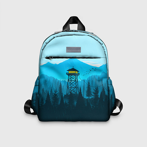 Детский рюкзак Firewatch вечер / 3D-принт – фото 1
