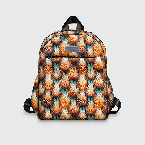 Детский рюкзак Боевое одеяние шамана / 3D-принт – фото 1