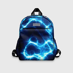 Детский рюкзак Молния грозовая - электрические разряды, цвет: 3D-принт