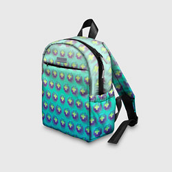 Детский рюкзак Неоновые крестики, цвет: 3D-принт — фото 2