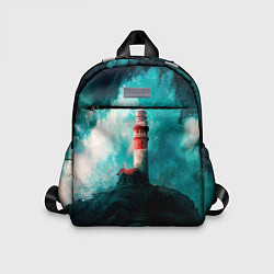 Детский рюкзак Бушующее море, цвет: 3D-принт