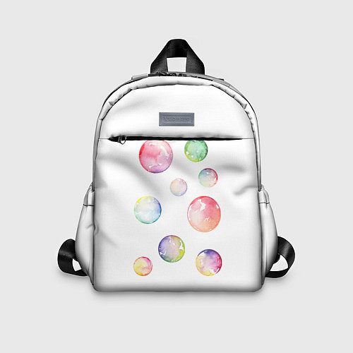 Детский рюкзак Мыльные пузыри / 3D-принт – фото 1