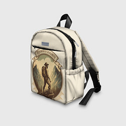 Детский рюкзак Первопроходец в винтажном стиле, цвет: 3D-принт — фото 2