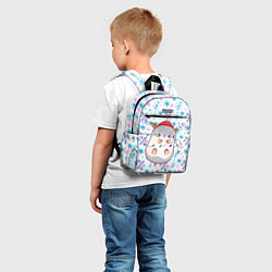Детский рюкзак Хомячок с гирнядой, цвет: 3D-принт — фото 2