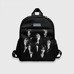 Детский рюкзак BTS BLACK, цвет: 3D-принт