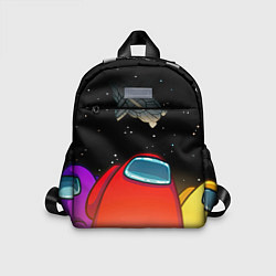 Детский рюкзак Красный член экипажа, цвет: 3D-принт