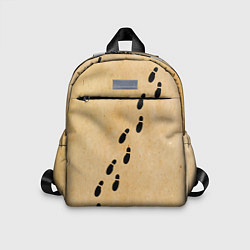 Детский рюкзак Следы мародеров на пергаменте, цвет: 3D-принт