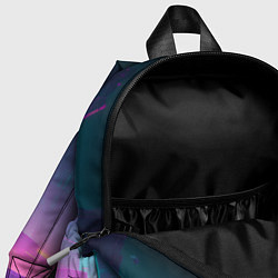 Детский рюкзак Cyberpunk moto, цвет: 3D-принт — фото 2