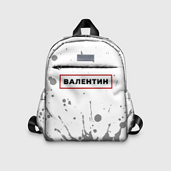 Детский рюкзак Валентин - в красной рамке на светлом