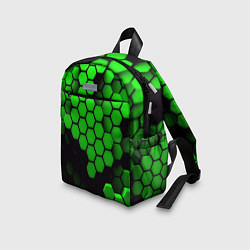 Детский рюкзак Майнкрафт текстура, цвет: 3D-принт — фото 2