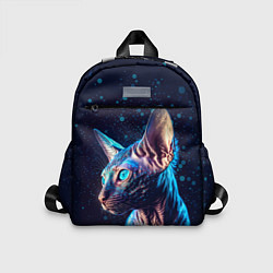 Детский рюкзак Кот сфинкс и искорки, цвет: 3D-принт