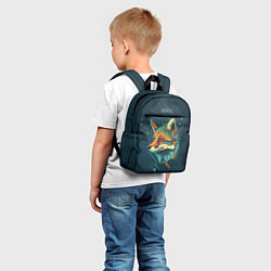 Детский рюкзак Загадочный лис, цвет: 3D-принт — фото 2
