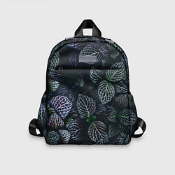Детский рюкзак Паттерн из множества тёмных цветов, цвет: 3D-принт