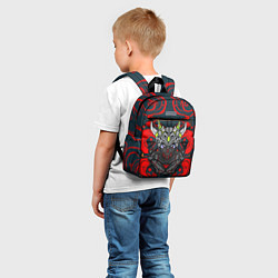 Детский рюкзак Роботизированный демон Они, цвет: 3D-принт — фото 2