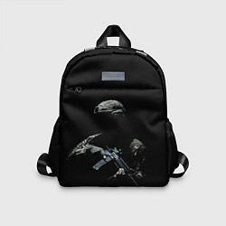 Детский рюкзак Солдат в темноте, цвет: 3D-принт