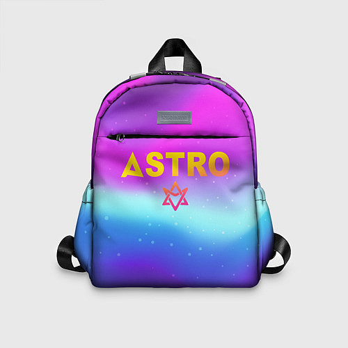 Детский рюкзак Астро неон / 3D-принт – фото 1