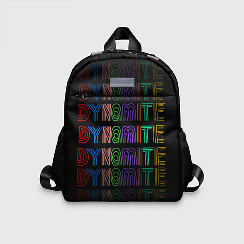Детский рюкзак BTS dynamite music / 3D-принт – фото 1