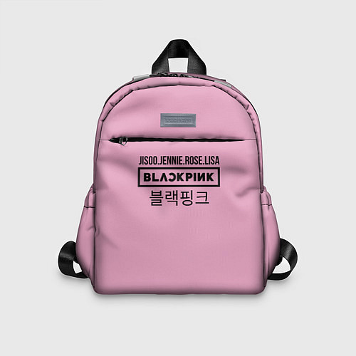 Детский рюкзак BlackPink Лого / 3D-принт – фото 1