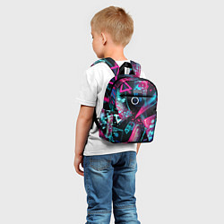 Детский рюкзак Neon money, цвет: 3D-принт — фото 2