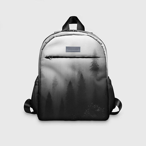 Детский рюкзак Красивый туманный лес / 3D-принт – фото 1