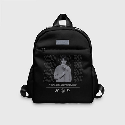 Детский рюкзак BTS Jungkook still with you / 3D-принт – фото 1