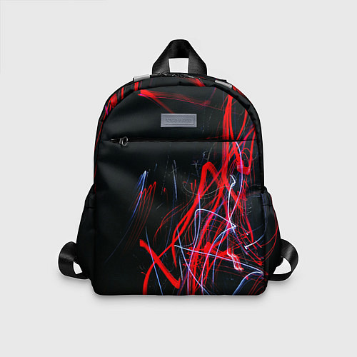 Детский рюкзак Дым искры цветные / 3D-принт – фото 1