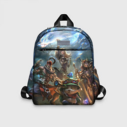 Детский рюкзак Лига Легенд персонажи, цвет: 3D-принт