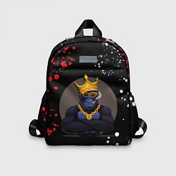 Детский рюкзак Крутая горилла, цвет: 3D-принт