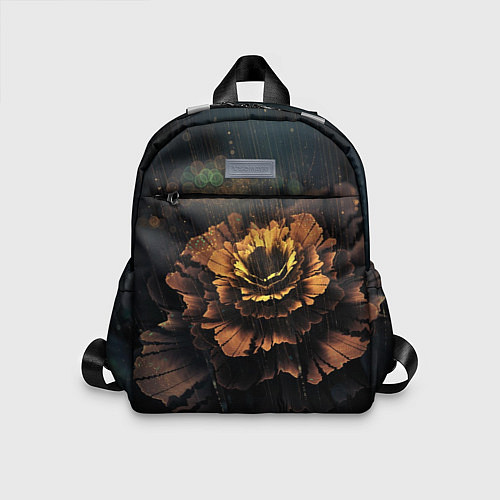 Детский рюкзак Midjourney цветок под дождем / 3D-принт – фото 1