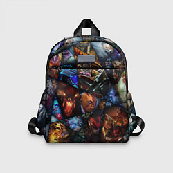 Детский рюкзак Мозаика персонажи Dota 2