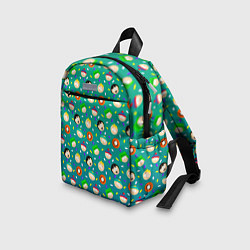 Детский рюкзак Южный Парк - паттерн персонажи, цвет: 3D-принт — фото 2