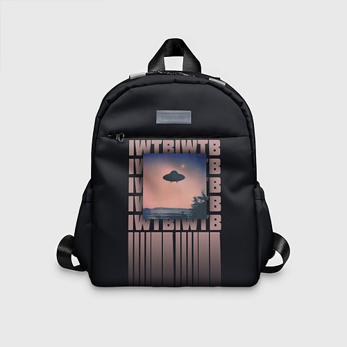 Детский рюкзак I want to believe IWTB / 3D-принт – фото 1