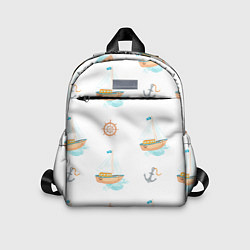 Детский рюкзак Мечты о море, цвет: 3D-принт