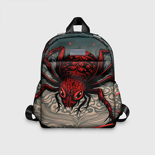 Детский рюкзак Красный паук / 3D-принт – фото 1