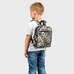 Детский рюкзак Коричневый тай-дай, цвет: 3D-принт — фото 2