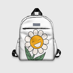 Детский рюкзак Весёлый цветок ромашка