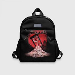 Детский рюкзак Metallica - время, цвет: 3D-принт