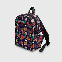 Детский рюкзак Разноцветные завитки, цвет: 3D-принт — фото 2