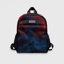 Детский рюкзак Космическая абстракция битва, цвет: 3D-принт