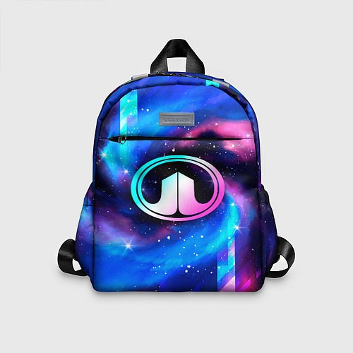 Детский рюкзак Great Wall неоновый космос / 3D-принт – фото 1
