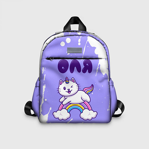 Детский рюкзак Оля кошка единорожка / 3D-принт – фото 1