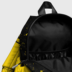 Детский рюкзак Желтое граффити, цвет: 3D-принт — фото 2