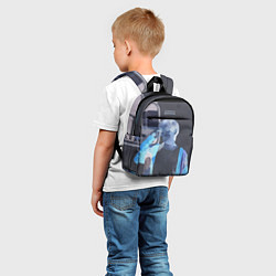 Детский рюкзак Потрет Тэхена маслом, цвет: 3D-принт — фото 2