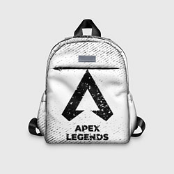 Детский рюкзак Apex Legends с потертостями на светлом фоне, цвет: 3D-принт