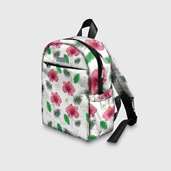 Детский рюкзак Цветочный паттерн, цвет: 3D-принт — фото 2