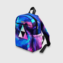 Детский рюкзак Zelda неоновый космос, цвет: 3D-принт — фото 2