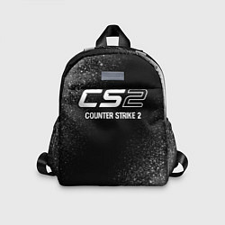 Детский рюкзак Counter Strike 2 glitch на темном фоне