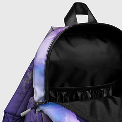 Детский рюкзак Фиолетовый необъятный космос, цвет: 3D-принт — фото 2