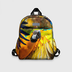 Детский рюкзак Взлёт попугая, цвет: 3D-принт